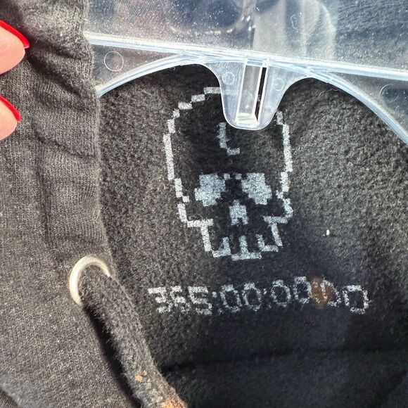 Unus Annus Hoodie Men Sz L Memento Mori Founders Hourglass Markiplier Official - Picture 6 of 8